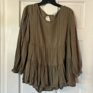 American Eagle OB women’s peasant blouse